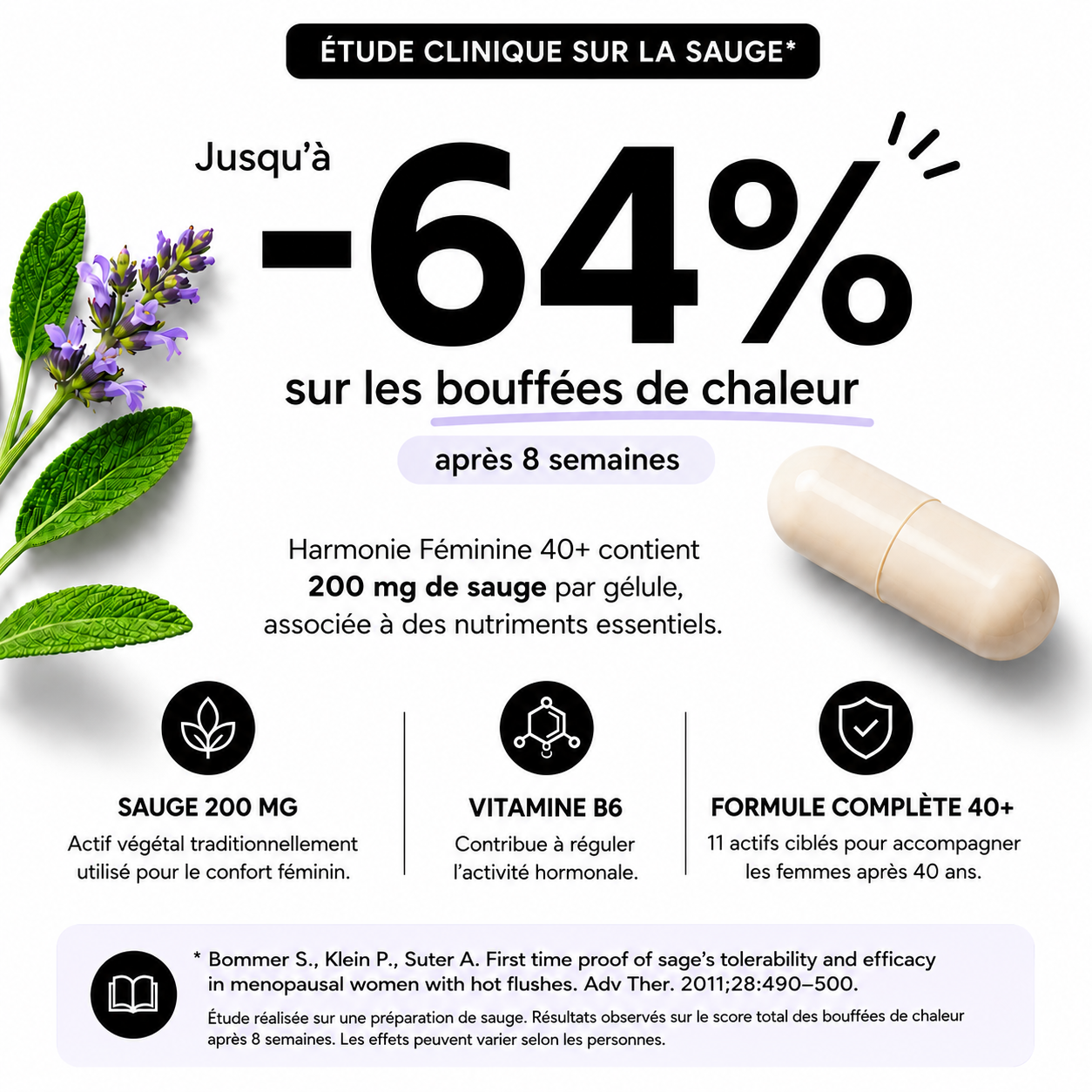 Cure ménopause - Harmonie Féminine
