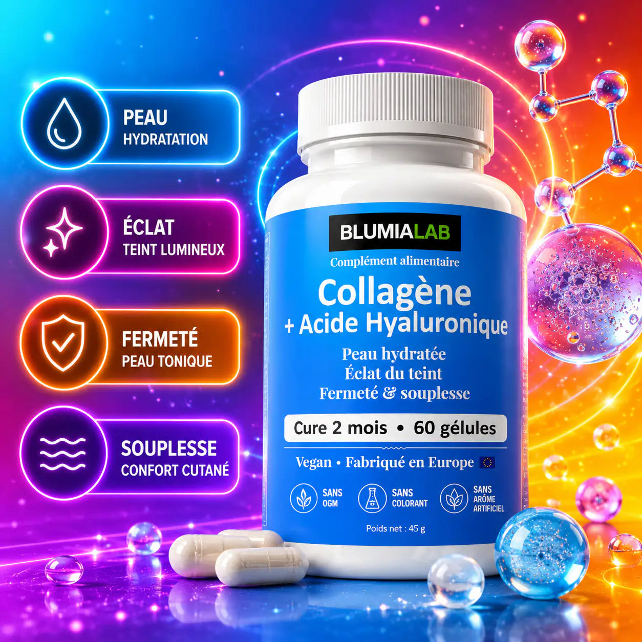 Collagène + Acide Hyaluronique