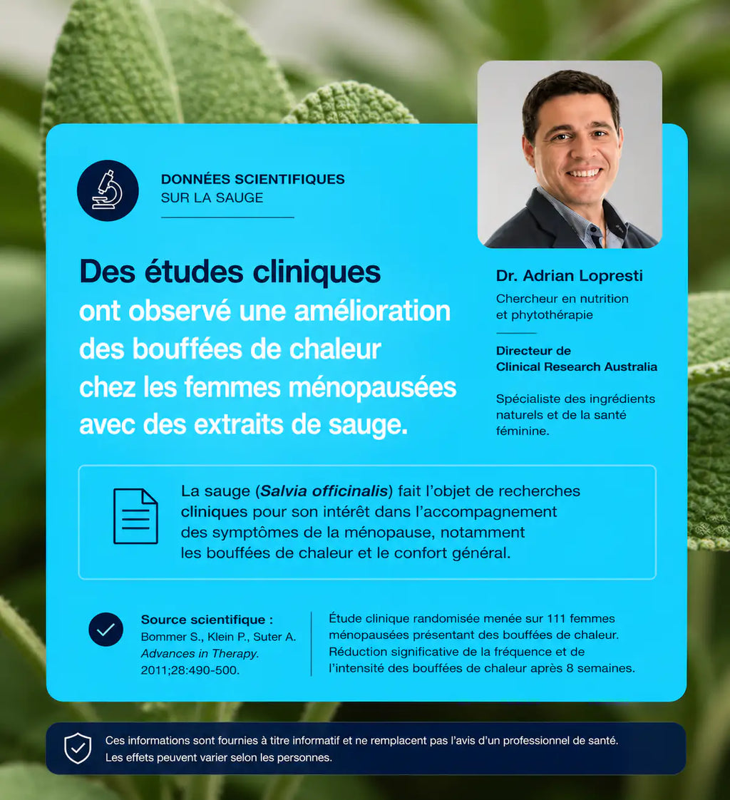 Harmonie Féminine 40+ Complexe Ménopause - Blumia Lab