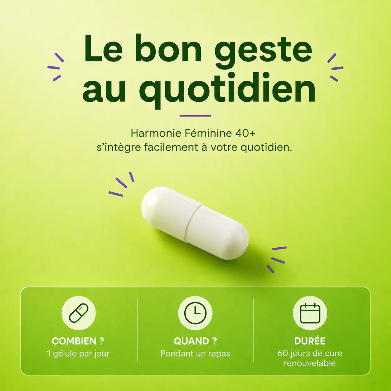 Harmonie Féminine 40+ Complexe Ménopause - Blumia Lab