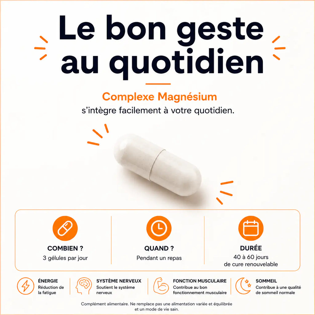 Magnésium Complexe - Blumia Lab