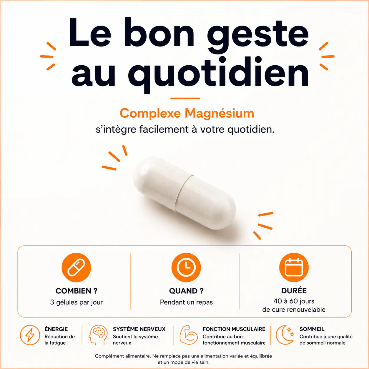 Magnésium Complexe - Blumia Lab